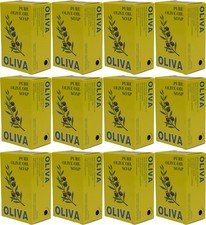 Oliva Pure Olive Oil Soap 125g (Pack of 12)