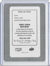 Upper Deck Collectable Trading Card Printing Plate for sale Upper Deck Collectable Trading Card Printing Plate for sale