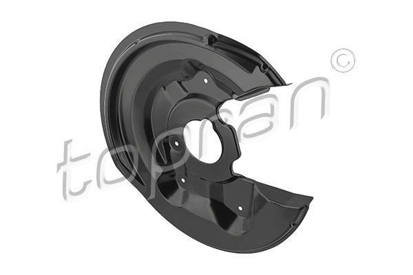 Spritzblech Bremsscheibe Hinten Rechts Topran 117 962 FÜR VW-image