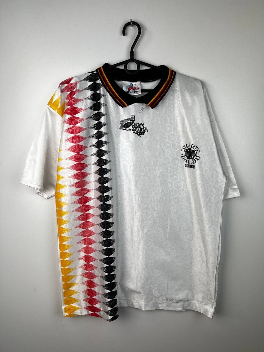 Germany ASICS 90s football vintage t-shirts size XL | eBay
