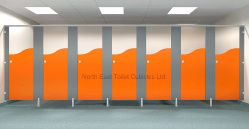 Toilet Cubicles & Fittings - 3 Corner Cubicles  - Picture 4 of 12