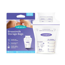 Breastmilk Storage Bags, 50 Count, Baby Essentials, Fast Freeze  Thaw Breast Mi