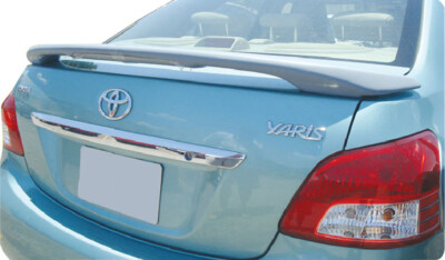 2007-2012 Toyota Yaris Sedan Factory Style Painted Rear Spoiler