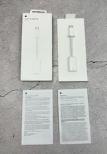 Apple - USB-C to Lightning Adapter - White MUQX3AM/A Original OEM