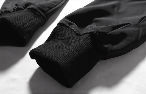 Pantaloni sportivi uomo moda joggers casual cotone cargo pantaloni palestra felpa - Foto 7 di 17
