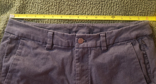Lululemon Commission Hose Slim Fit Oxford Grau Herren Größe 32 X 32 Freizeit - Bild 7 von 10