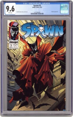 Spawn #3 CGC 9.6 Image Comics