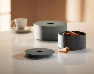 Philippi Design Lim Dose klein für Snacks ect., pulverbeschichtetes Aluminium