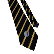 Vintage Steelers NFL Team Men  s Tie Sports Football