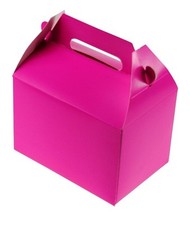 12 CAJAS DE GOLOSINAS DE FIESTA ROSA CALIENTE FAVORES BOLSA DE REGALOS BAZAR PREMIO CESTA DE REGALO CARNAVAL