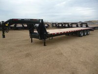 2023 SWS 36' Gooseneck Trailer (3) 10K Axles