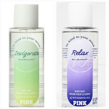  2 Victoria's Secret Pink Fragrance Mist Spray Lavender  Scent Full Size