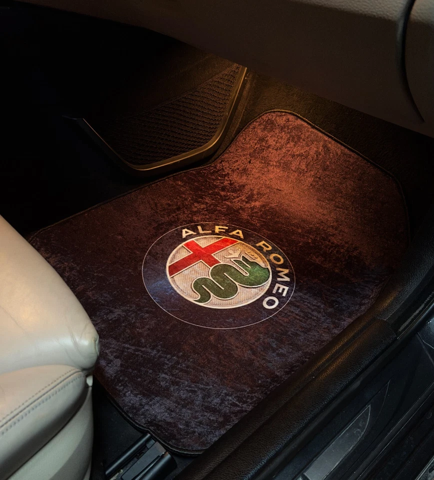 Car Floor Mat For Alfa Romeo Universal Car Mat Set 4 Pcs - Image 3 of 4