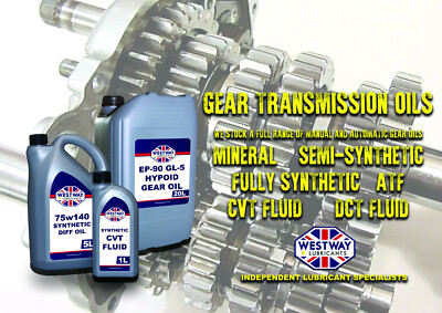 EP 80W-90 Gear Oil API GL-5 Gearbox Diff Transmission Axle Fluid 5