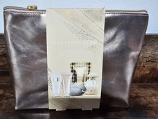 2 Gorgeous Glow Nourishing Foot Care Set In Travel Bag Lot Of 2