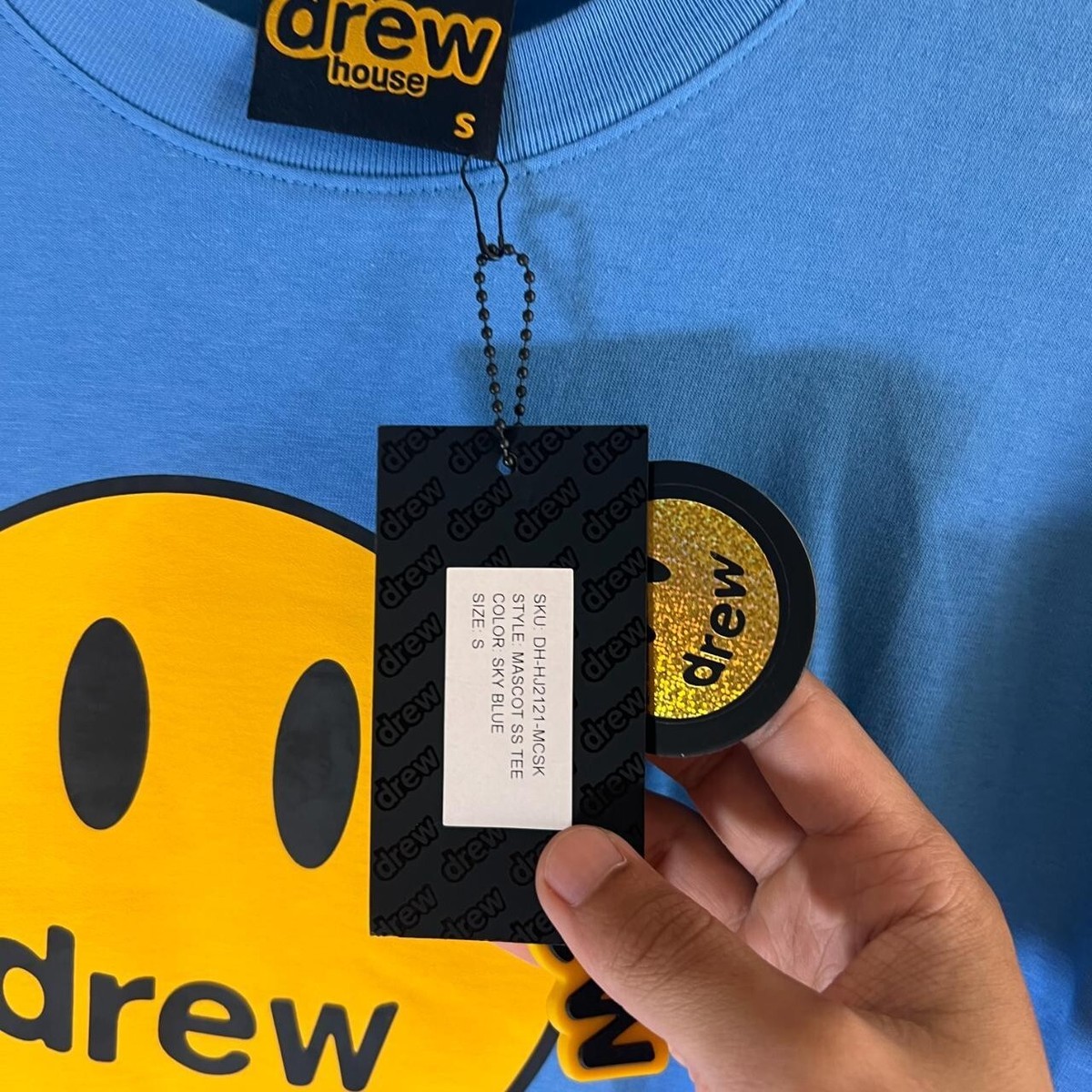 Drew house mascot t-shirt Dark blue size (S) | eBay