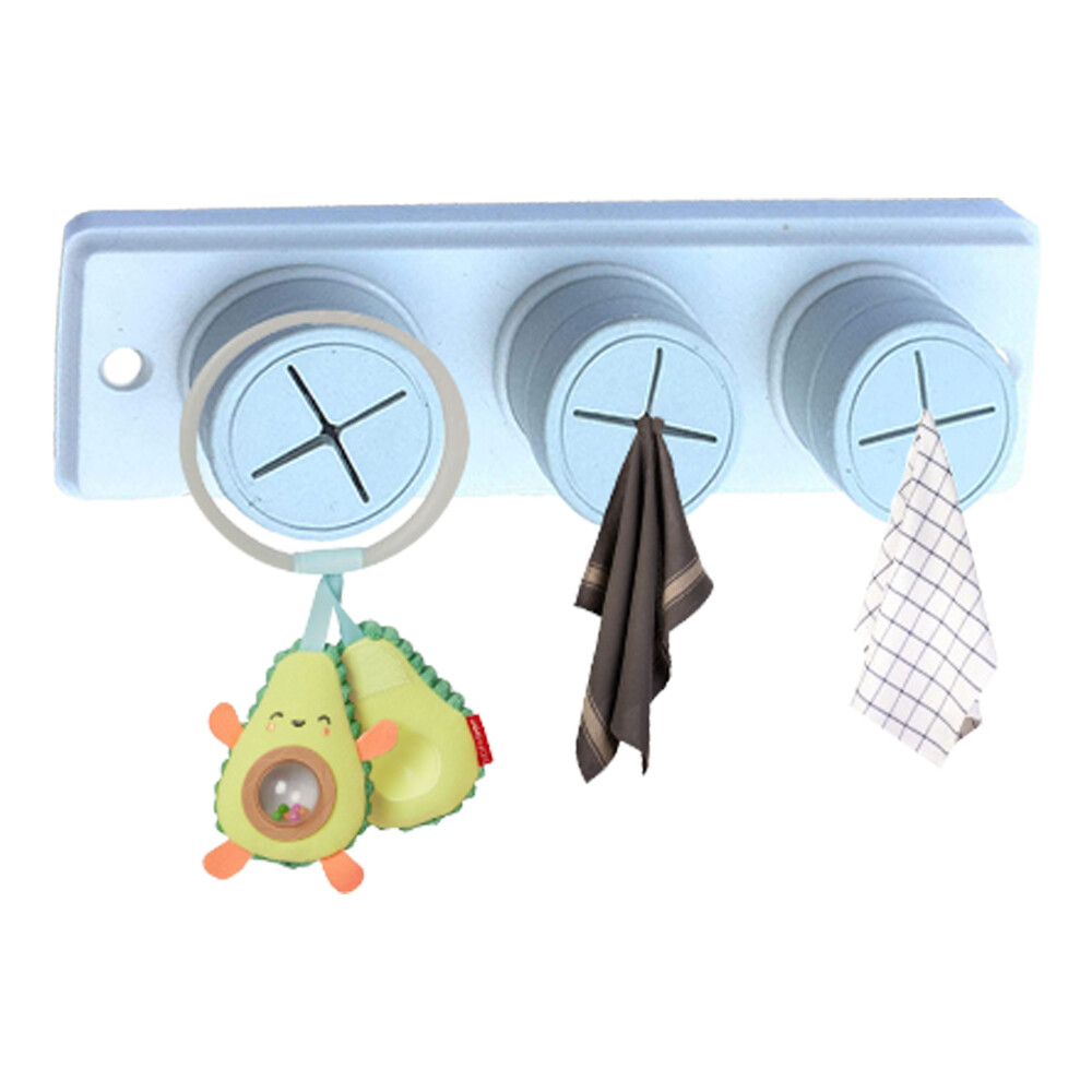 Push and Grip Rubber Tea Towel Holder, Triple, Screw Fix eBay