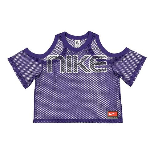 Nike Womens Shirt Lab Collection Throwback Mesh Top Small. AV8289-547. - Picture 2 of 3