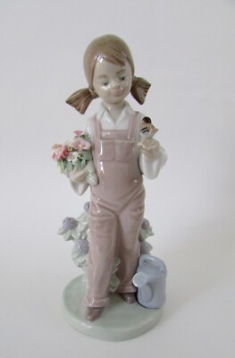 Lladro Spain SPRING Girl Figurine $335 | eBay