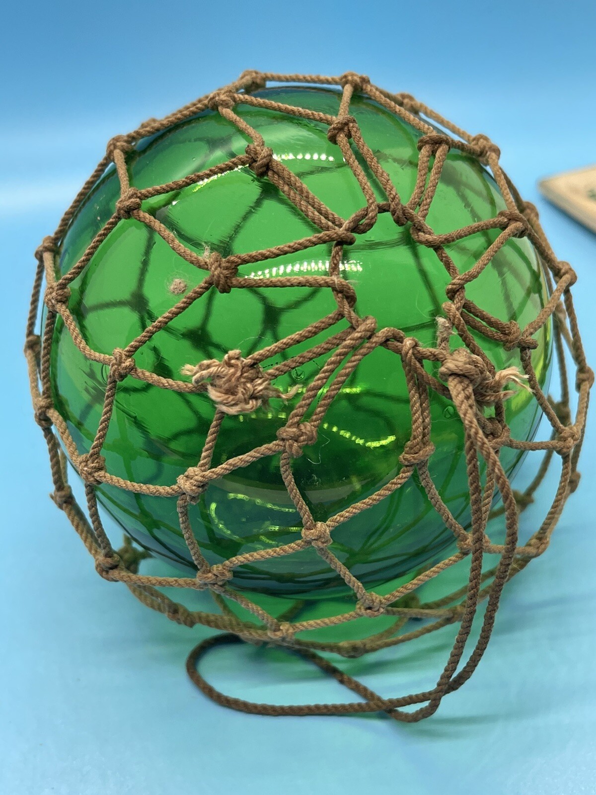 Vintage Japanese Glass Fishing Net Float Buoy LoOk! eBay