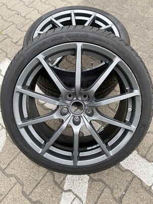 2x ORIG. ASTON MARTIN ALUFELGEN ED23-1007-EA VORNE ED23-9965G-EA HINTEN GRAPHITE