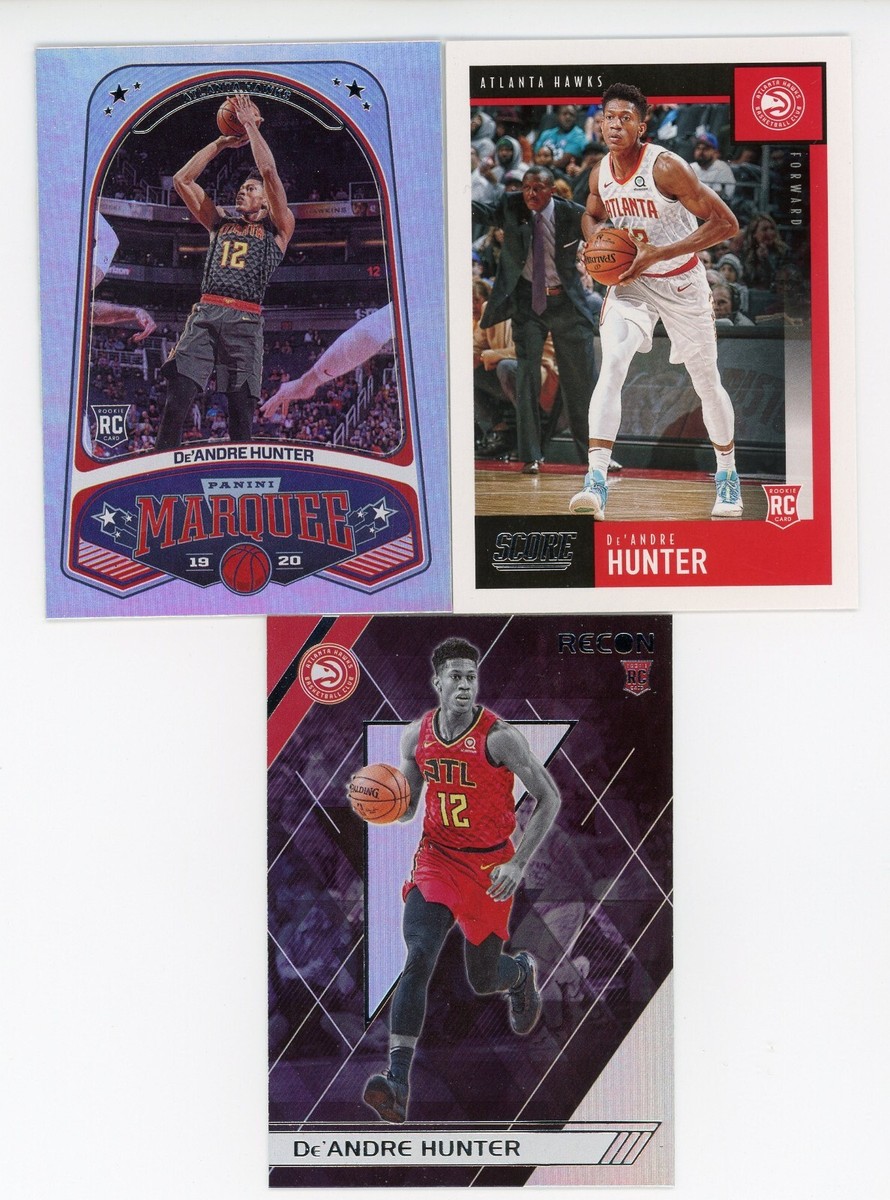 3 Card Lot 2019-20 Chronicles DEANDRE HUNTER MARQUEE SCORE RECON