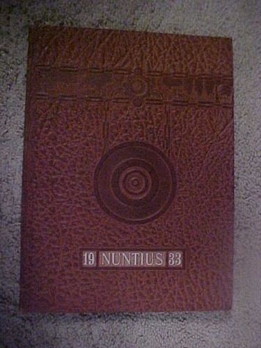 Lemoore Union High School 1933 Nuntius Yearbook Excellent Condition - Picture 2 of 9