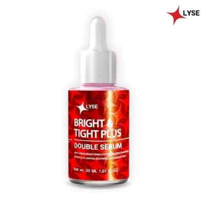 LYSE Bright & Tight Plus Double Serum Nourish Brighten Skin Tighten Pores 30 ml.