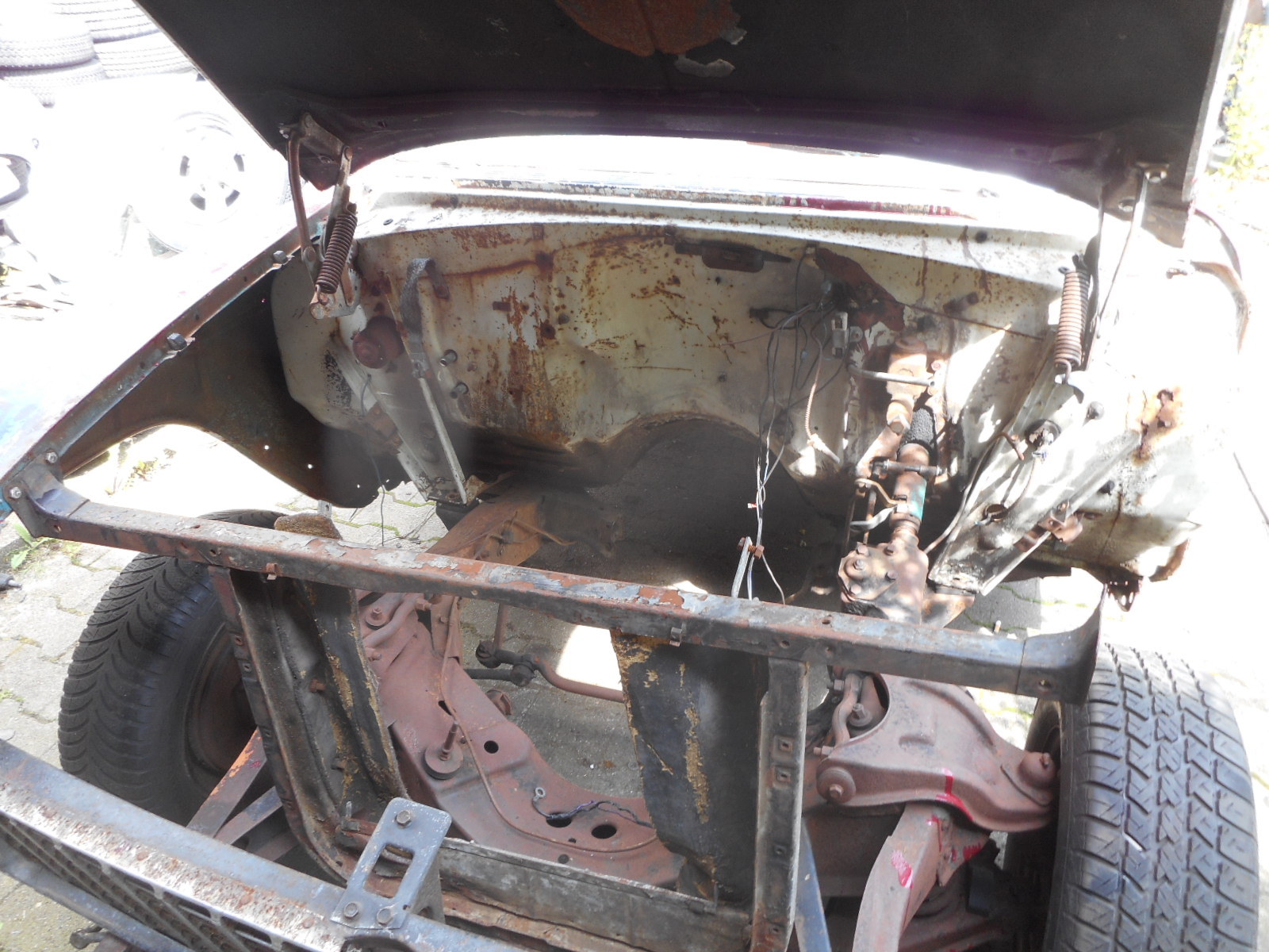 1955 Chevrolet Bel Air Kombi --- Hot Rat Rod --- Station Wagon --- Einzelstück - Bild 12 von 12