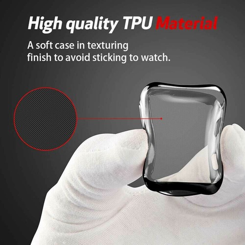 Full Coverage TPU Case Plating Soft Protector For Apple Watch Series Ultra 2 9-1 - Zdjęcie 6 z 21