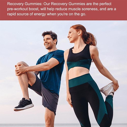 Recovery Gummies,Hibiscus Flavor-Muscle Recovery&Energy Boost 2025 - Imagen 11 de 11