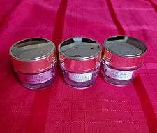 Lot of 3 Estee Lauder Cosmetic Jars EMPTY Skincare Jars binC