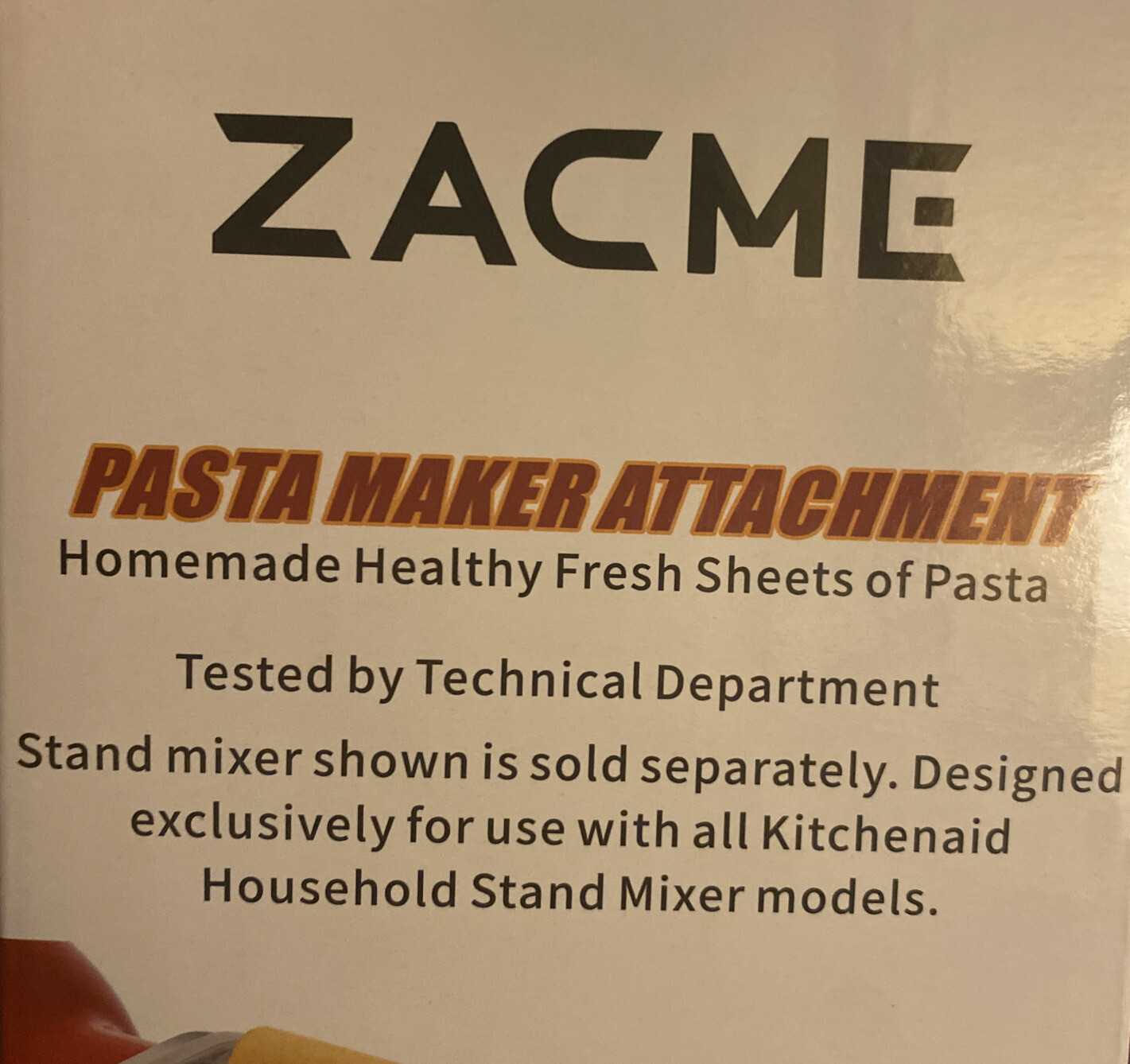 AIRPRO ZACME Pasta Maker Attachment For KITCHENAID eBay