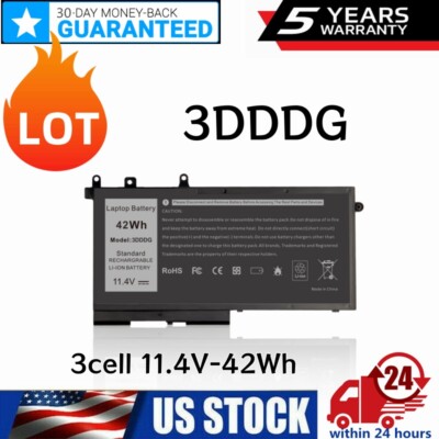 Lot 10x 3DDDG Battery For Dell Latitude E5280 E5480 E5580 Precision 3520 3530 