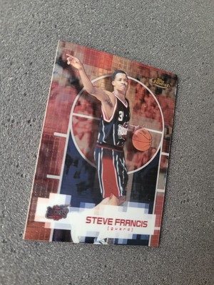 2000 Finest Steve Francis Rockets NBA Basketball Sammelkarte 