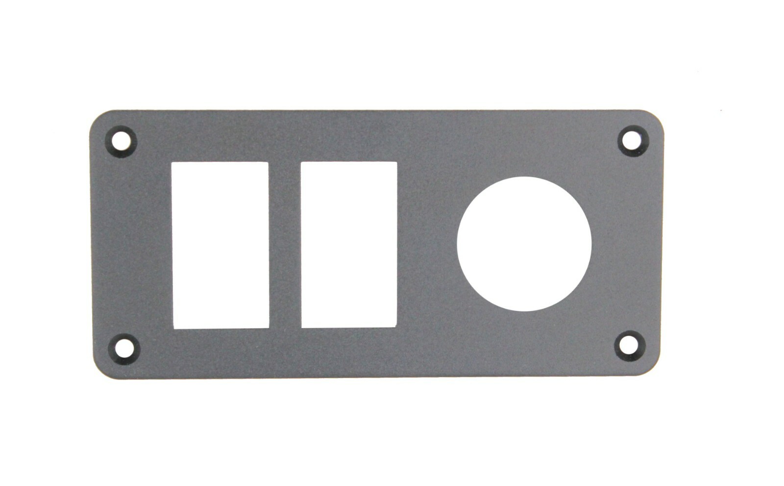 ALUMINIUM Rocker Switch Panel Housing 1 2 3 4 5 6 8 9 Gang for 12v