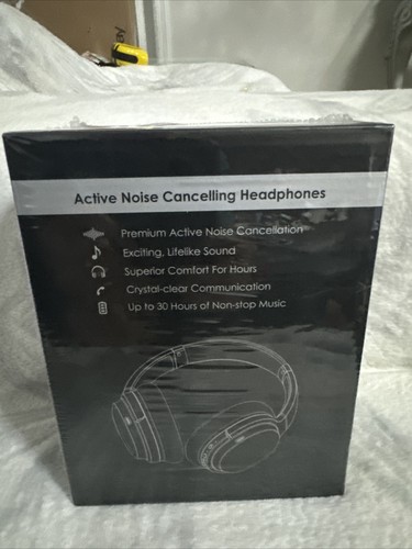 Hybrid Active Noise Canceling Headphones Bluetooth Headphones Over Ear Headphone - Picture 9 of 10