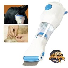 Pettine elettrico led per pidocchi rimuove aspira elimina uova capelli bambini