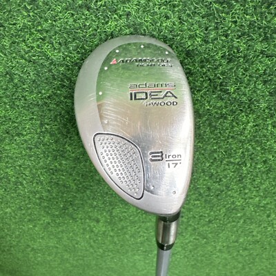ADAMS GOLF Idea 3-Hybrid - Damen (Graphit, 39,5 Zoll, Rechtshändig, Ladies Flex)