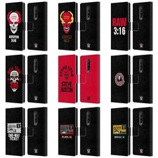 OFFICIAL WWE SUPERSTARS 5 LEATHER BOOK WALLET CASE COVER FOR ONEPLUS PHONES