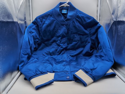 Adidas Sukajan Jacke blau bestickt Damen Größe S - Bild 9 von 15