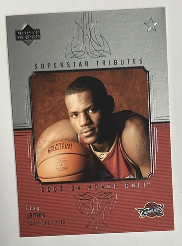 2003-04 Upper Deck Honor Roll Superstar Tributes Lebron James Rookie #ST3