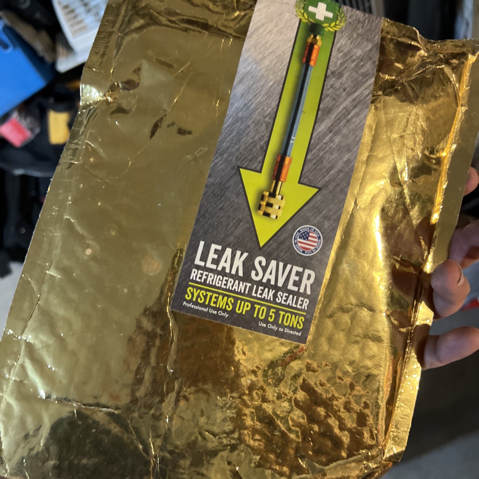 Leak Saver Direct Inject Refrigerant Leak Sealer for HVAC and