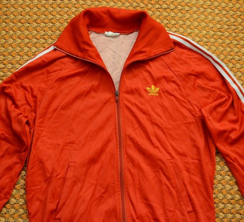 Adidas, Vintage rotes Nylon Sweatshirt von Adidas, Herren Medium, 180 - Bild 3 von 10