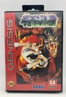 Sub Terrania Cartridge w/ Case & Manual - Sega Genesis - 1994