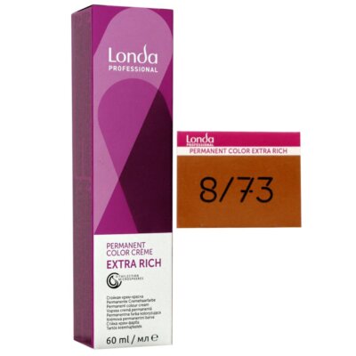 Londa Professional permanente Cremehaarfarbe Extra Rich 60 ml 8/73 hellblond bra