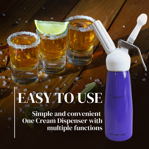 Preminum Quality Skywhip Whipped Cream Chargers Whipper Dispenser 0.5L - Picture 2 of 9