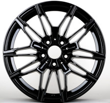 4pc 18x8.09.0 Wheels For Bmw 328xi 325xi 330xi 335xi Gloss Black Rims Set 4