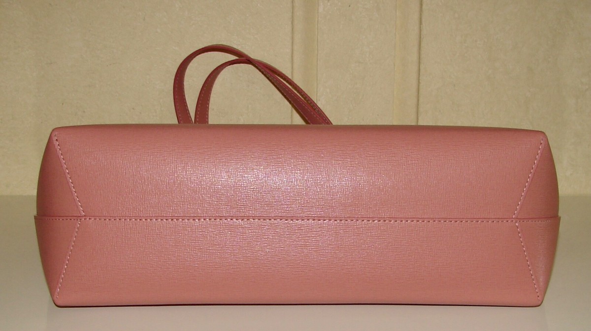 MANSUR GAVRIEL ピンクトートバッグ Mansur Gavriel Light Pink Grained Leather Large Tote Bag