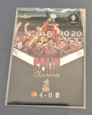 EURO 2012 FINAL, SPANIEN, ULTIMATE SHOWDOWN, US-5, Topps Chrome UEFA EURO 2024